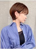 クールショート/韓国/顔周り/ショートボブ/立川/20代30代40代