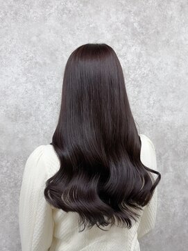 ミニム ヘアー(minim hair) 【minim×りの】濃いめピンクラベンダーブラウン