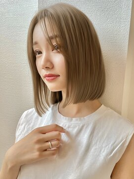 ロンドネートゥル 新潟(Lond naitre) ミディアムレイヤーくびれミディアム イメチェン