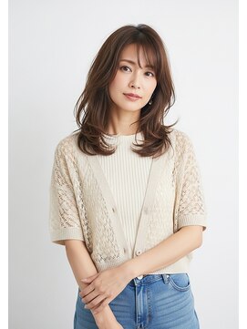 ライフイズモーメント 浜松富塚店(Life is...Moment) 上品ブラウン×ふんわりレイヤーカット