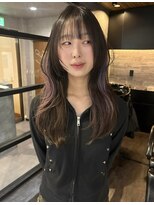 りしゅ 富雄店(RicHE TOMIO) inner lavender/ hush cut