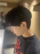 ウォルト(walt)&nbsp;栄 メンズ シースルーマッシュ 黒髪ツヤ髪
