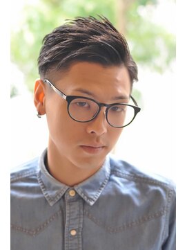 ヘッドストック(HEAD STOCK) 【ヘッドストック】プレッピー☆アップバングスタイル@BS