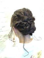 ヌーム 塚本店(NOOM) 大きめの編みアレンジ