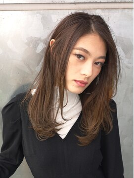 アナ ラーナ(Anna Lanna) Gradationグラデーションカラーセミロング【奥村北斗】表参道