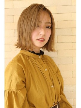 ヘアアンドメイク 心座(hair&make) 外ハネロブ2