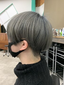 ブッディ(BDY) マッシュ×グレージュ☆メンズダブルカラー