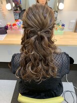 アーティスト サロン ショウ(artist salon SHOW) リボンハーフアップ