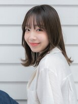 キャリコ(calico)&nbsp;《calico》外はねシルエット*束間バング*ダークアッシュイルミナ