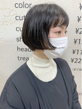 モリオ フロム ロンドン サッポロファクトリー店(morio FROM LONDON) 【morio】2021年札幌ショートヘア　大人かわいいフレンチボブ