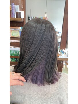 ビューティーショップ ニコ(Beauty shop nicco) インナーカラー　パープル