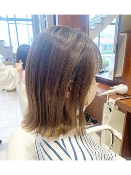 美容室エクストラアーツジャパン(X ARTS JAPAN) 肩上外ハネボブ