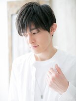 トニーアンドガイメン ホテル京阪仙台店(TONI&GUY MEN) アッシュブラックで旬な男前♪スリークショートc