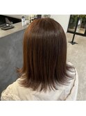 【村松一輝】外ハネ切りっぱなしボブ