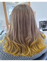 マジックスファクトリー(magics factory)&nbsp;milk tea裾yellow