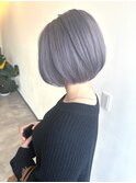 ラベンダーシルバーボブ