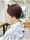 大人可愛い20代30代40代小顔　タイトショート