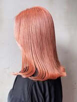 アルバム 銀座(ALBUM GINZA)&nbsp;オレンジロング_グレーベージュレイヤーロング_ba477032