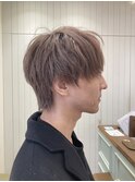 メンズカット×ライトブラウン【村田】