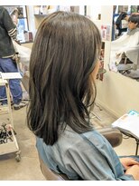 ヒカリス 東三国(HIKARIS) 笑顔溢れる/ミディアムヘア/透明感カラー