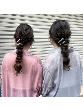 カフカヘア 吉祥寺店(kafka hair) ライブ会場でいちばんかわいい2人！