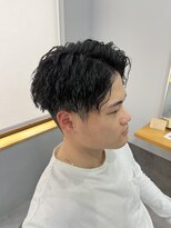 レブ 三条河原町(Reb,)&nbsp;ツイストスパイラルツーブロックツイストパーマスパイラルパーマ