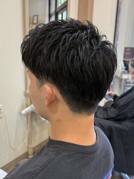 アルターリール(aL ter Rire) ダークアッシュ/ニュアンスパーマ/韓国 マッシュ/杉田花乃