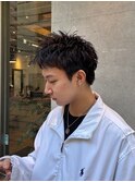スペインカール/スパイキーショート/フェザーパーマ/刈り上げ
