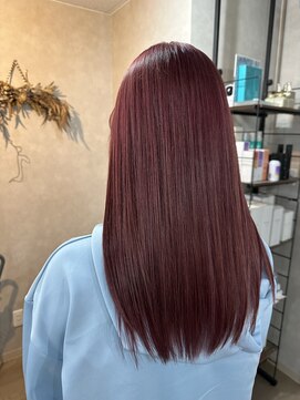 アルレン(Allen) チェリーレッド【姫レイヤーカット/宇都宮】