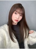 透明感カラー/髪質改善/縮毛矯正/韓国風レイヤーカット