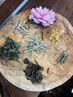 ★癒し★ボタニカルカラー＋ヘッドマッサージ＋ハーブウォーターでシロダーラ