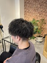 マーズ オム 山本丸橋店(mars HOM)&nbsp;two block cut / twisted spiral