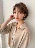 イメチェン似合わせカット小顔ショート メルティカラー