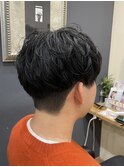 【シャドウパーマ×メンズカット】韓国マッシュ/鎌取/林愛華