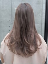 ジゼル 宗像(GiseL) ミルクティーブラウン 韓国風 巻き髪