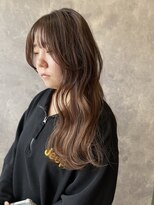 ザ ラブズ ラフズ ヘアー 本店(the loves laughs hair)&nbsp;大人ヘーゼルブラウンcolor/ゆるふわレイヤーstyle
