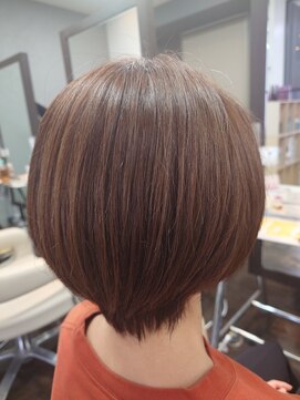 アヴァンス 北花田店(AVANCE) ショート×ピンクベージュ