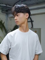 ノラ シブヤ(NORA)&nbsp;ラルフカールテーパーフェードニュアンスパーマ刈り上げ