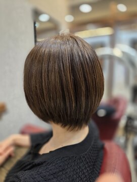 オレンジポップ 検見川浜南口店(ORANGE POP) ショートボブ