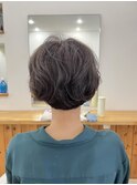 簡単ボブパーマ