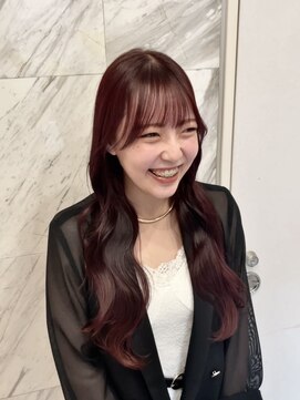 リール 銀座(R'EEL) 暖色カラー/韓国風巻き/レイヤーカット/髪質改善/縮毛矯正/銀座