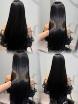 ジーナ 熊本(Zina)&nbsp;Zina熊本/ブルーブラック/髪質改善Tr