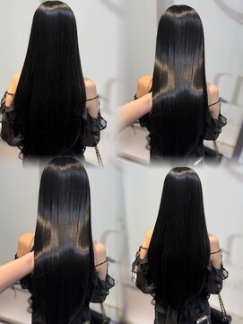 ジーナ 熊本(Zina) Zina熊本/ブルーブラック/髪質改善Tr