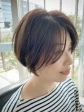 マリーチ フラワーズ(marichi flowers) シースルーショートボブ【印西/千葉ニュータウン】