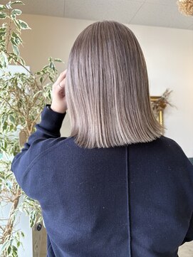 ヘアメイク アンジー(hair make anjii) ミルクティーベージュ