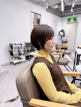 シー 柏(sii.) ショートボブ/柏/ショートカット/丸みショート