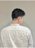 メンズオールバック