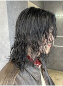 ロン毛スパイパーマサーフカール