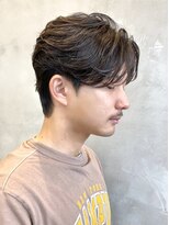 エリマバイフィフス 調布(elima by fifth)&nbsp;調布フェザーショートシャドウパーマセンターパートウルフゆるめ