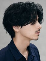 フィフス 大分(fifth)&nbsp;大分無造作ゆるめルーズパーマメンズカット毛流れセンターパート